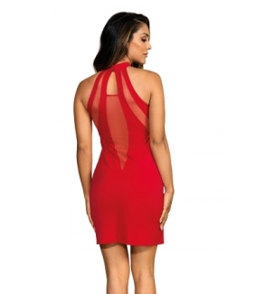 Robe rouge V-9259 - Axami