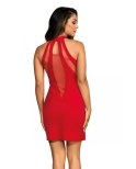 Robe rouge V-9259 - Axami