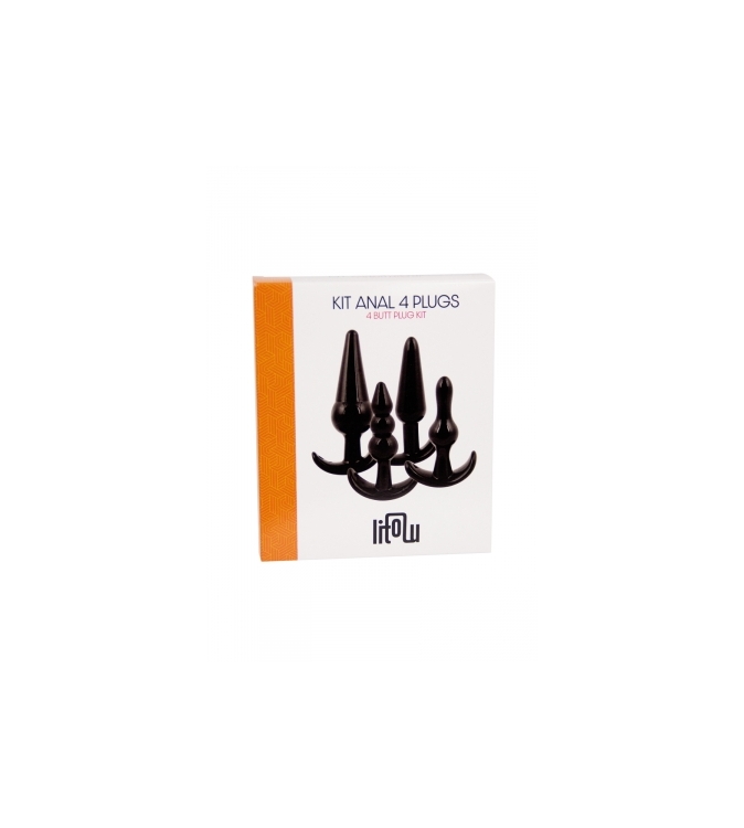 kit d'entrainement anal 4 plugs - Litolu