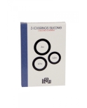 Set 3 cockrings silicone - Litolu