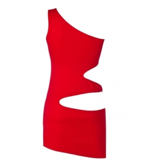 Robe rouge V-9249 - Axami