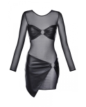 Robe noire V-9219 - Axami