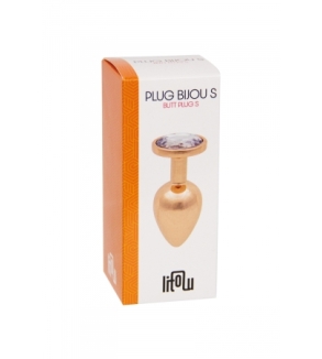 Plug bijou rose gold S - Litolu