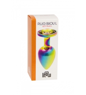 Plug bijou arc-en-ciel L - Litolu