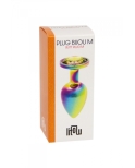 Plug bijou arc-en-ciel M - Litolu