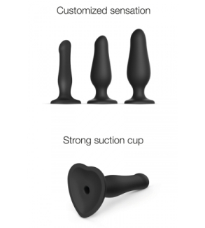 Dildo plug gonflable - Strap-On-Me