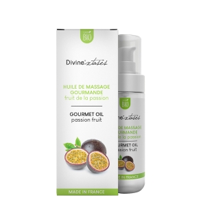 Huile de massage gourmande fruit de la passion - Divinextases