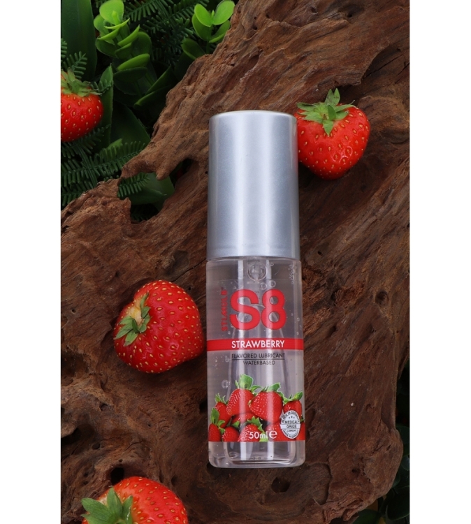 Lubrifiant parfumé Fraise 50ml - S8