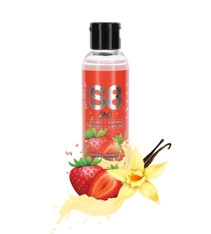 Lubrifiant S8 4 en 1 gout fraise