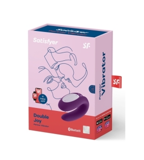 Stimulateur Double Joy violet - Satisfyer