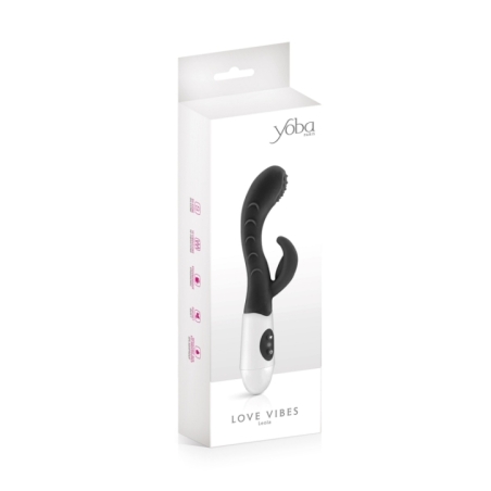 Vibromasseur Rabbit Leola noir - Yoba