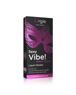 Gel d'excitation Sexy Vibe Intense Orgasm Liquid Vibrator