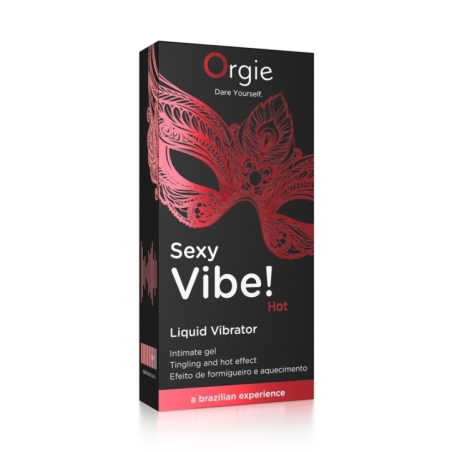 Gel d'excitation Sexy Vibe Hot Liquid Vibrator