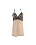 Nuisette en jersey beige V-10539 - Axami