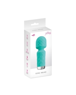 Mini vibromasseur King Wand vert