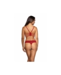 Soutien-gorge dentelle rouge V-9691 - Axami