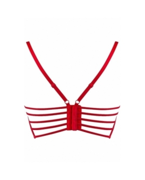 Soutien-gorge dentelle rouge V-9691 - Axami