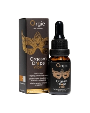 Gel d'excitation du Clitoris Orgasm Drops Vibe 15ml