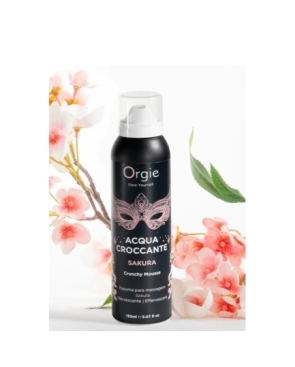 Mousse de massage effervescente Sakura 150ml