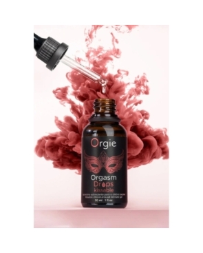 Gel d'excitation du Clitoris Orgasm Drops Kissable