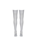 Bas autofixants blanc - Cotelli Legwear