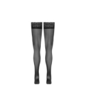 Bas autofixants noir Hold up 3 - Cotelli Legwear