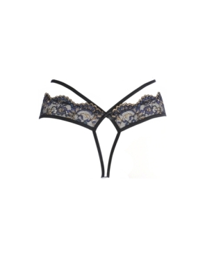 String dentelle Noir V-10368 - Axami