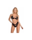 Ensemble coquin noir 2 pièces - Cottelli Lingerie