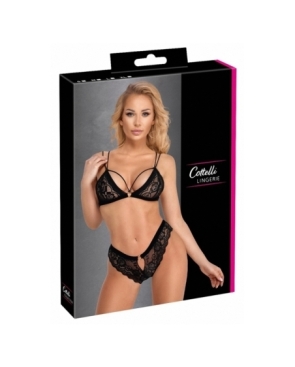 Ensemble coquin noir 2 pièces - Cottelli Lingerie