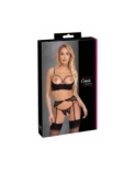 Ensemble lingerie ouverte noir - Cotelli Lingerie