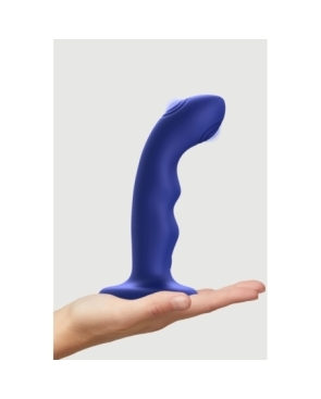 Vibro Tapping dildo wave bleu - Strap on Me