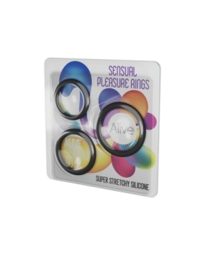 Kit 3 cockrings Sensual Pleasure Rings - Alive