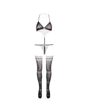 Ensemble body ouvert Izabella - Christine