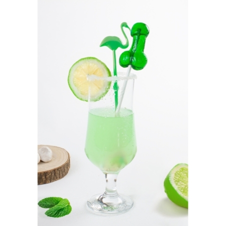 Sucette pénis Mojito avec alcool