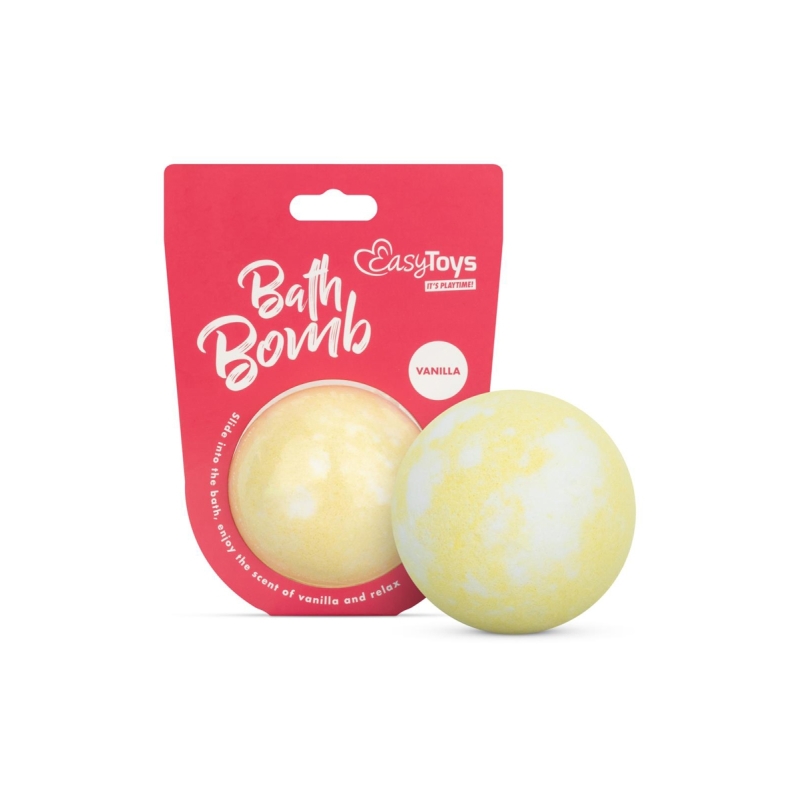 Bombe de bain vanille