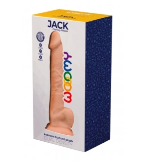 Gode silicone double densité Jack - Wooomy