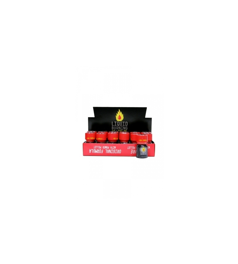 Box 18 poppers Liquid Burning 10ml