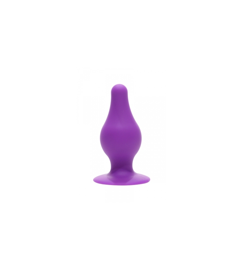 Plug anal double densité violet 10,2 cm - SilexD