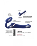 Strap-on-me Multi Orgasm bleu nuit M