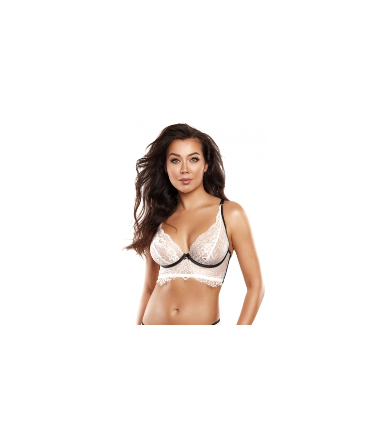 Soutien-gorge dentelle blanc V-10481 - Axami