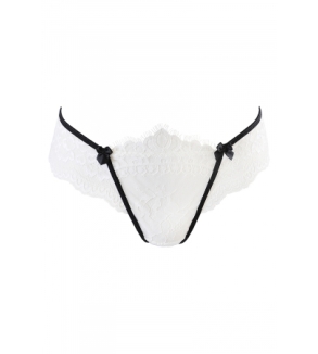 String dentelle blanc V-10488 - Axami