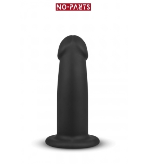 Gode ventouse noir Charlie 14,5 cm - No-Parts