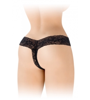 String ouvert Anita noir - Fashion Secret