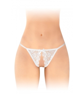 Culotte ouverte Zoé blanche - Fashion Secret