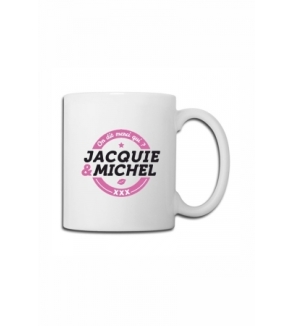 Mug blanc J&M - logo rond