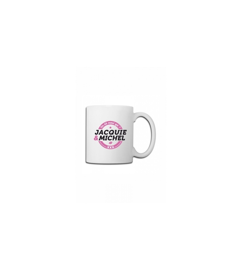 Mug blanc J&M - logo rond