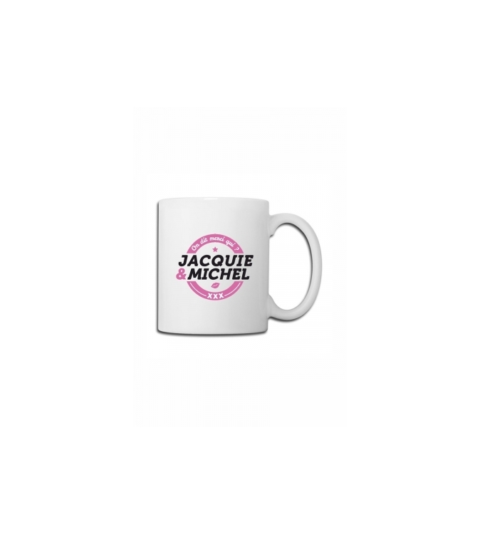 Mug blanc J&M - logo rond