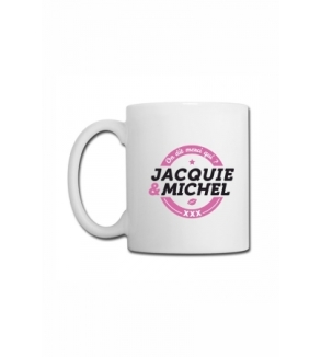 Mug blanc J&M - logo rond