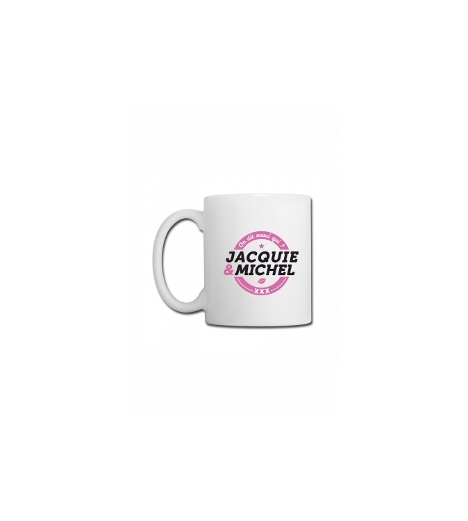 Mug blanc J&M - logo rond