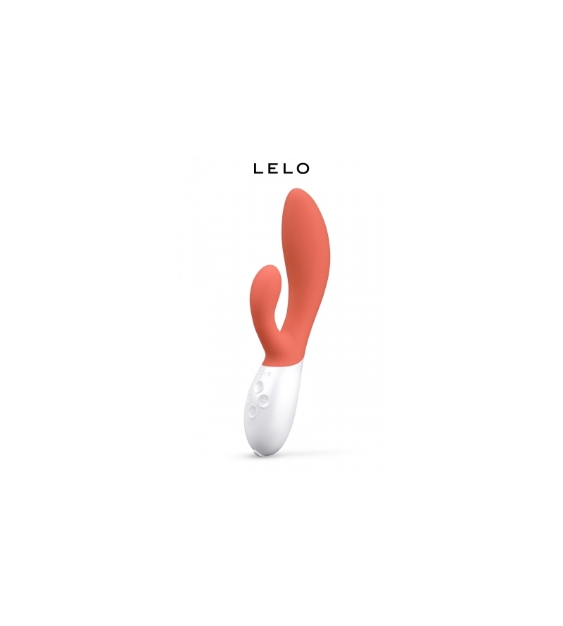 Vibro Rabbit Ina 3 Coral Red - Lelo